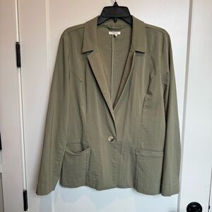 Maurices green lightweight stretch blazer L